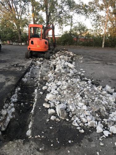 Betontörés